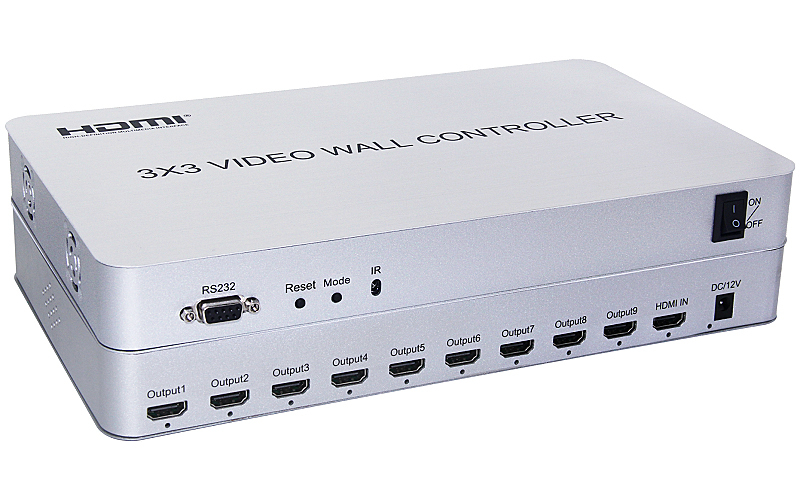 3x3 HDMI VIDEO WALL CONTROLLER